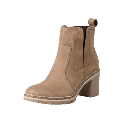 Abbildung von Tamaris MIT Touchit Plateaustiefelette, Damen, Größe: 36, Beige Schuhe