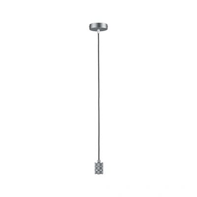 Abbildung von Paulmann Pendelleuchte »Tilla«, 1 flammig, Leuchtmittel E27 ohne Leuchtmittel, E27, max. 1x60W 230V, Stoff/Metall