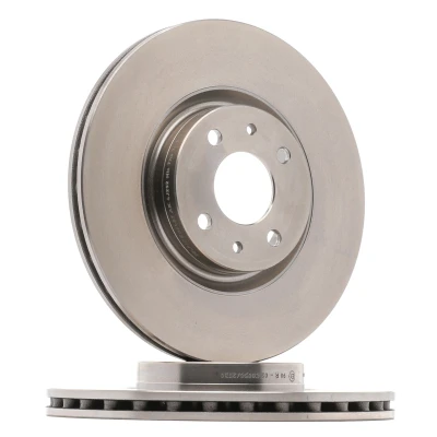 Abbildung von DELPHI BG2407 Bremsscheibe 284 22 4 Belüftet geölt unbehandelt ohne Radlager, ABS Sensorring FIAT: BRAVO 2, Stilo Multi Wagon, Qubo