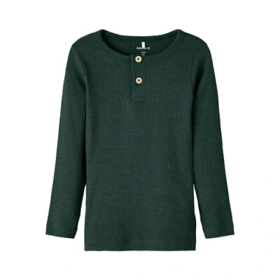 Abbildung von Name it Nmmkab Langarmshirt für Kinder, Größe: 104, Pine grove