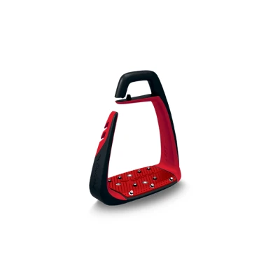 Abbildung von Freejump Steigbügel Soft Up Classic Schwarz/Rot