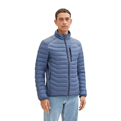 Abbildung von TOM Tailor Hybrid Übergangsjacke, Herren, Größe: Large, China blue