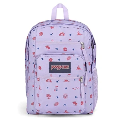 Abbildung von JanSport Big Student, Großer Rucksack, 48 L, 43 x 33 25 cm, 15in laptop compartment, Lagoon Luau