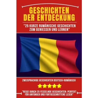 Abbildung von Geschichten der Entdeckung: 25 Kurze Rumänische zum Genießen und Lernen, Zweisprachige Deutsch Rumänisch, Rumänisch für Anfänger