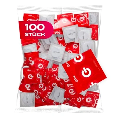 Abbildung von ON) Kondome Little Tiger I 49 mm Breite 100 Stück Packung Premium extra schlank mit Silikon Gleitgel dünne 0,07 Wandstärke vegan Condoms for men