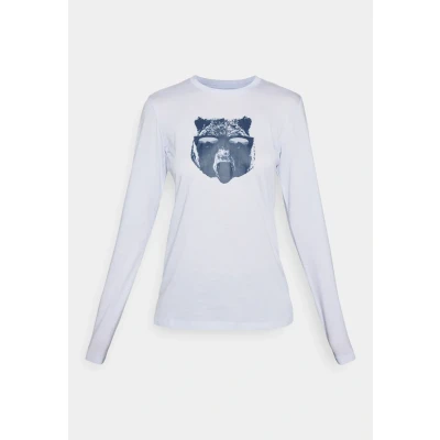 Abbildung von Columbia Hidden HAVEN TEE Langarmshirt, Damen, Größe: Small, Snowdrift/bearly shades