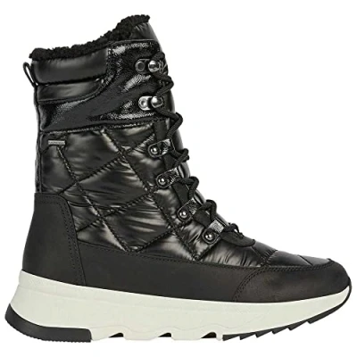 Abbildung von Geox Damen D Falena B Abx Stiefeletten, Schwarz, 39 EU