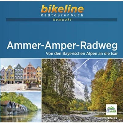 Abbildung von Ammer Amper Radweg: 1:50.000, 200 km, GPS Tracks Download, Live Update (bikeline Radtourenbuch kompakt)