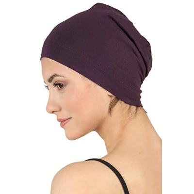 Abbildung von Deresina Headwear Schlafmütze, Chemo Kopfbedeckung (Maulbeere)