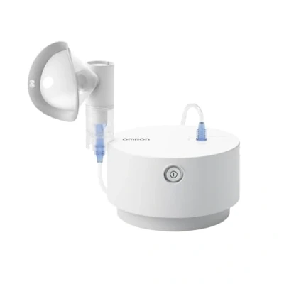 Abbildung von OMRON X105 Advanced All in One Inhalationsgerät für Kinder und Erwachsene, Inhalator bei akuten chronischen Atemwegserkrankungen