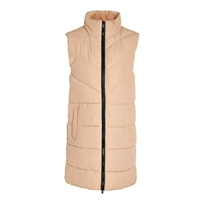 Abbildung von Noisy May Dalcon NOOS Weste, Damen, Größe: Small, Beige
