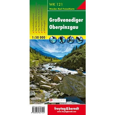 Abbildung von Freytag Berndt Wanderkarten, WK 121, Großvenediger, Oberpinzgau Maßstab 1:50 000