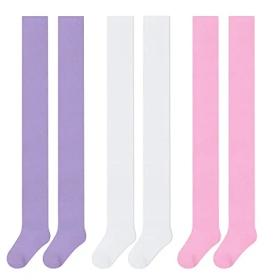 Abbildung von L&amp;K II 3er Pack Kinder Mädchen Jungen Strumpfhose Strickstrumpfhose mehrfarbig 2710E 134 140