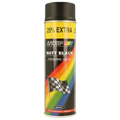 Abbildung von MOTIP 04006 Lack 1K 500 Kompakt 44200 grün hochglänzend 400ml Black matt ml