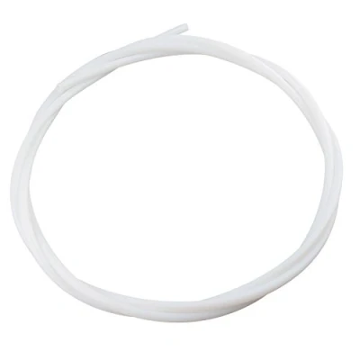 Abbildung von HALJIA PTFE Teflon Bowdenröhre 4,0 mm ID 6,0 OD für 3 Filament Kompatibel mit 3D Drucker RepRap Rostock Kosselr (Weiß).