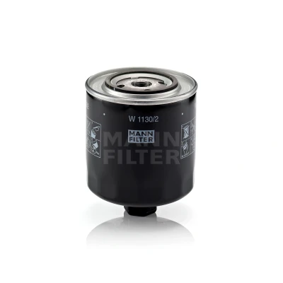 Abbildung von MANN FILTER W 1130/2 Ölfilter 3/4 16 UNF mit einem Rücklaufsperrventil Anschraubfilter AUDI: A6 C4 Saloon, Avant, 100 Saloon