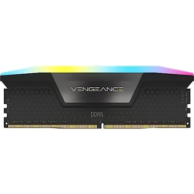 Abbildung von Corsair VENGEANCE RGB DDR5 RAM 48GB (2x24GB) 7000MHz CL40 Intel XMP iCUE Kompatibel Computer Speicher Schwarz (CMH48GX5M2B7000C40)