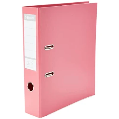 Abbildung von Esselte Solea Power Aktenordner A4 75 mm Rückenetikett, Rosa