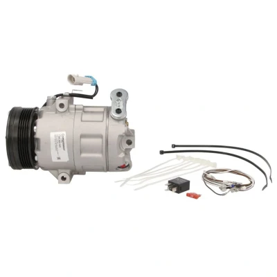 Abbildung von BOSCH 1 986 AD1 025 Kompressor 12V PAG 46 R134a mit Montageanleitung, Dichtring OPEL: Astra G Caravan, Meriva A, CC