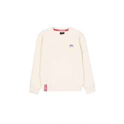 Abbildung von Alpha Industries Small LOGO Sweatshirt, Herren, Größe: XXL, Force green