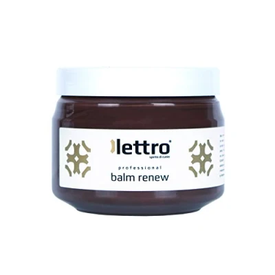 Abbildung von Lettro Balm Renew hochwertige Lederpflege &amp; Leder Farbauffrischung für Ledermöbel, Lederjacken, Polstermöbel, Auto Ledersitze, Schuhe als Sattelpflege 200ml (Braun)