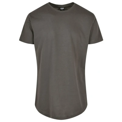 Abbildung von Urban Classics Shaped LONG Tshirt basic, Herren, Größe: XS, Darkshadow
