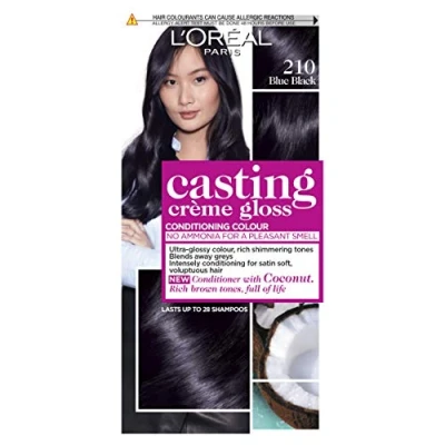 Abbildung von L&#039;Oréal Paris Casting Creme Gloss 210 Blue Black, 240 g