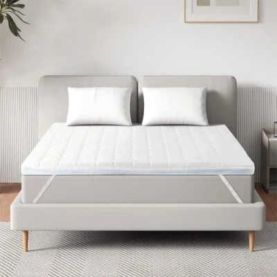 Abbildung von EGO HOME Matratzen Topper 90x200, 7cm Höhe Matratzentopper aus Memory Schaum von 7 Zonen Schneiden, Öko TEX Zertifiziert, 90x200cm Matratzenauflage für Boxspringbett Schlafsofa