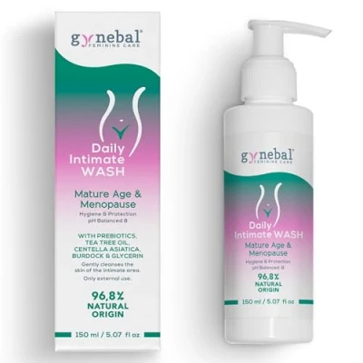 Abbildung von 300 ml Prebiotic Intim Waschlotion Damen PH 8 Intimpflege Waschgel für Frauen in den Wechseljahren gegen Scheidentrockenheit und Juckreiz Intimseife Intimbereich mit Teebaumöl ohne parfum