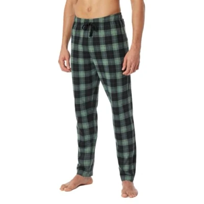 Abbildung von Schiesser Schlafhose LANG Nachtwäsche Hose, Herren, Größe: 50, Blau/gruen