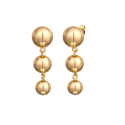 Abbildung von Elli Kugel Design Ohrringe, Damen, Größe: One Size, Gold