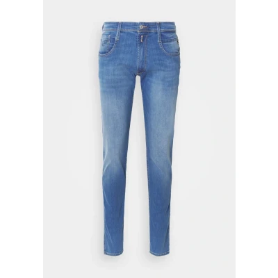 Abbildung von Replay Anbass Pants Jeans Slim Fit, Herren, Größe: 34x36, Medium blue