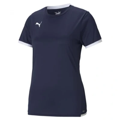 Abbildung von Puma Teamliga Tshirt print, Damen, Größe: Large, Blau