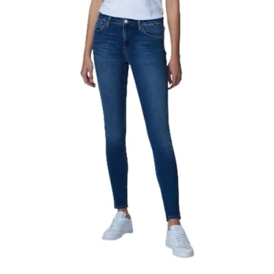 Abbildung von Mavi Adriana Jeans Skinny Fit, Damen, Größe: 24x30, Deep shadded