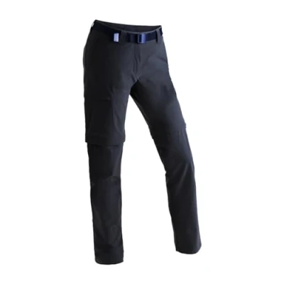 Abbildung von Maier Sports Inara Slim Zip, Damen Wanderhose, Wasserabweisende Hose für Trekking und Hiking, Enganliegender Schnitt, Zipp off Funktion, PFC frei, mSTRETCH pro 4 &amp; Dryprotec