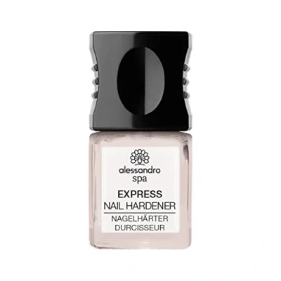 Abbildung von alessandro Nagellack Nagelhärter EXPRESS NAIL HARDENER MILKY WHITE stärkt brüchige und dünne Nägel 10ml