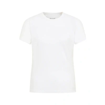 Abbildung von Mustang Tshirt basic, Damen, Größe: Medium, Weiß
