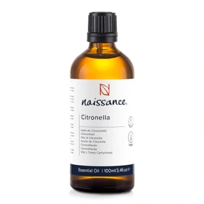 Abbildung von Naissance Citronella Ätherisches Öl (Nr. 182) 100ml 100% Naturreines Citronellaöl für Naturkosmetik, Aromatherapie, Duftlampe Duftöl Aroma Diffuser