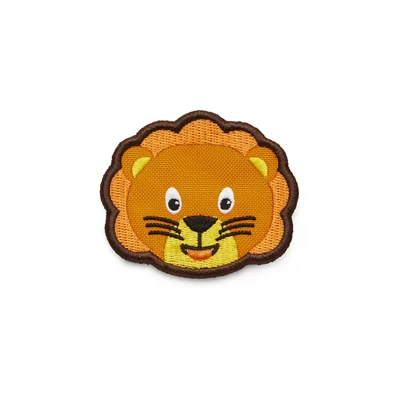 Abbildung von Affenzahn Klett Badge Löwe Gelb