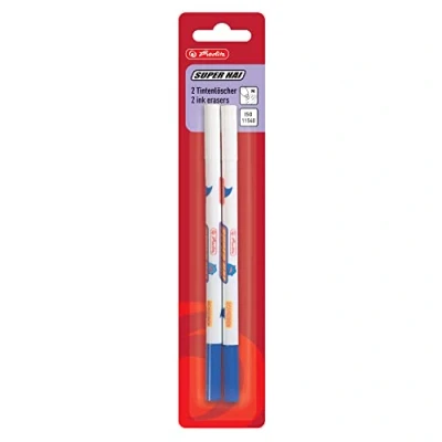 Abbildung von Herlitz Tintenlöscher Superhai, Strichstärke: 1 mm, 2 er Packung