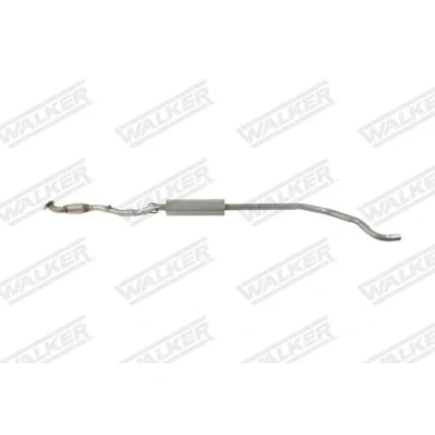 Abbildung von WALKER 23382 Mittelschalldämpfer 2450 ohne Anbauteile OPEL: Corsa D Hatchback