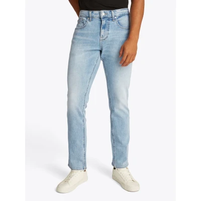 Abbildung von Tommy Jeans Scanton Slim Fit, Herren, Größe: 34x32, Denim light