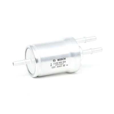 Abbildung von BOSCH 0 450 905 959 Kraftstofffilter Leitungsfilter 8 AUDI: A3 Hatchback, Convertible, TT Coupe, SKODA: Fabia 2, III Hatchback kfzteile,