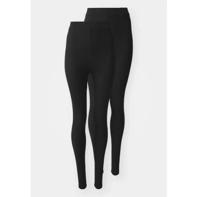 Abbildung von ONLY Onllive LOVE NEW 2 PACK Leggings Hosen, Damen, Größe: XS, Black