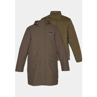 Abbildung von Jack Wolfskin 3IN1 Hardshelljacke, Damen, Größe: Small, Obsidian moss