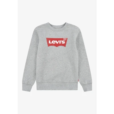 Abbildung von Levi&#039;s Batwing Crewneck Sweatshirt für Kinder, Größe: 74, Grey heather