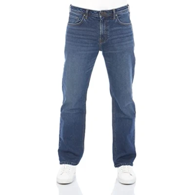 Abbildung von LTB Herren Jeans Hose PaulX Straight Fit Jeanshose Basic Baumwolle Denim Stretch Blau w28 w29 w30 w31 w32 w33 w34 w36 w38 w40, Farbvariante:Magne Undamaged Wash (54329), Größe:30W / 34L
