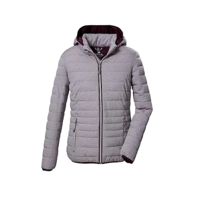 Abbildung von G.I.G.A. DX Damen Steppjacke/Casual Funktionsjacke in Daunenoptik mit abzippbarer Kapuze Uyaka, brombeere, 44, 28041 000