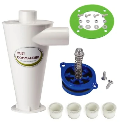 Abbildung von DUST COMMANDER CLC DIY BUNDLE Klassischer Zyklonfilter + SP Anti Quetschventil