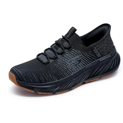 Abbildung von Skechers Herren Edgeride Sneakers, Schwarz, 42.5 EU